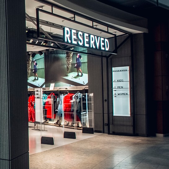 ASklepy Reserved, Cropp i House w Jekaterinburgu przygotowane przez Ergo Store 