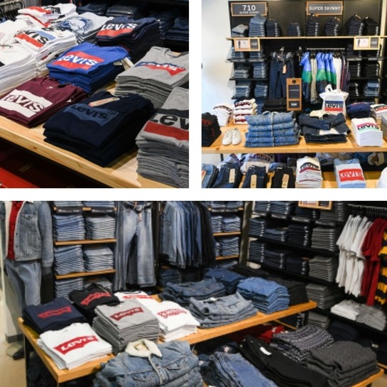 ASklep Levi’sa w Polgarze przygotowany przez Ergo Store