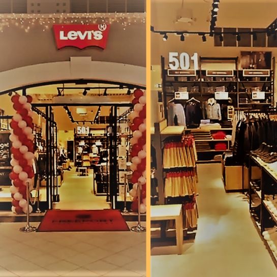 AErgo Store odświeżyło outlet Levi’sa w czeskim Hatě 