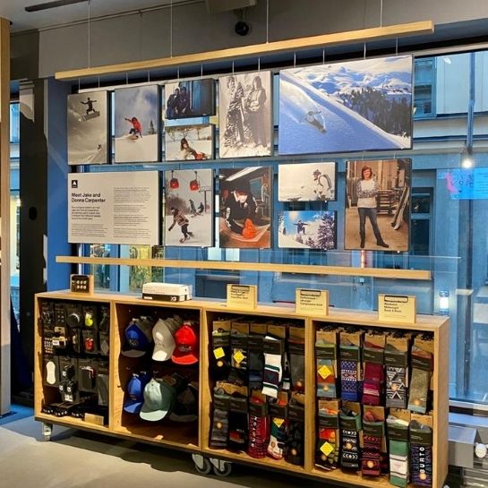 APierwszy sklep marki Burton w Szwecji