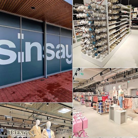 Nowy projekt Ergo Store na Słowacji: produkcja i montaż mebli do sklepu Sinsay w Rymawskiej Sobocie 