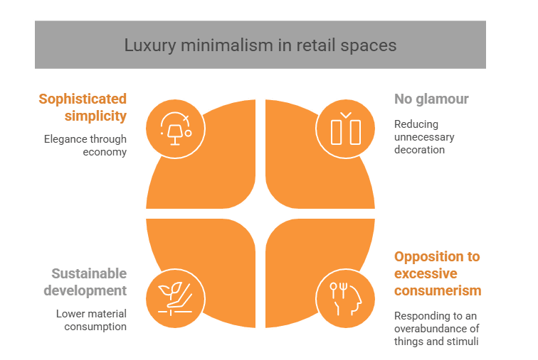 Luxury minimalism in retail spaces - Ergo Store